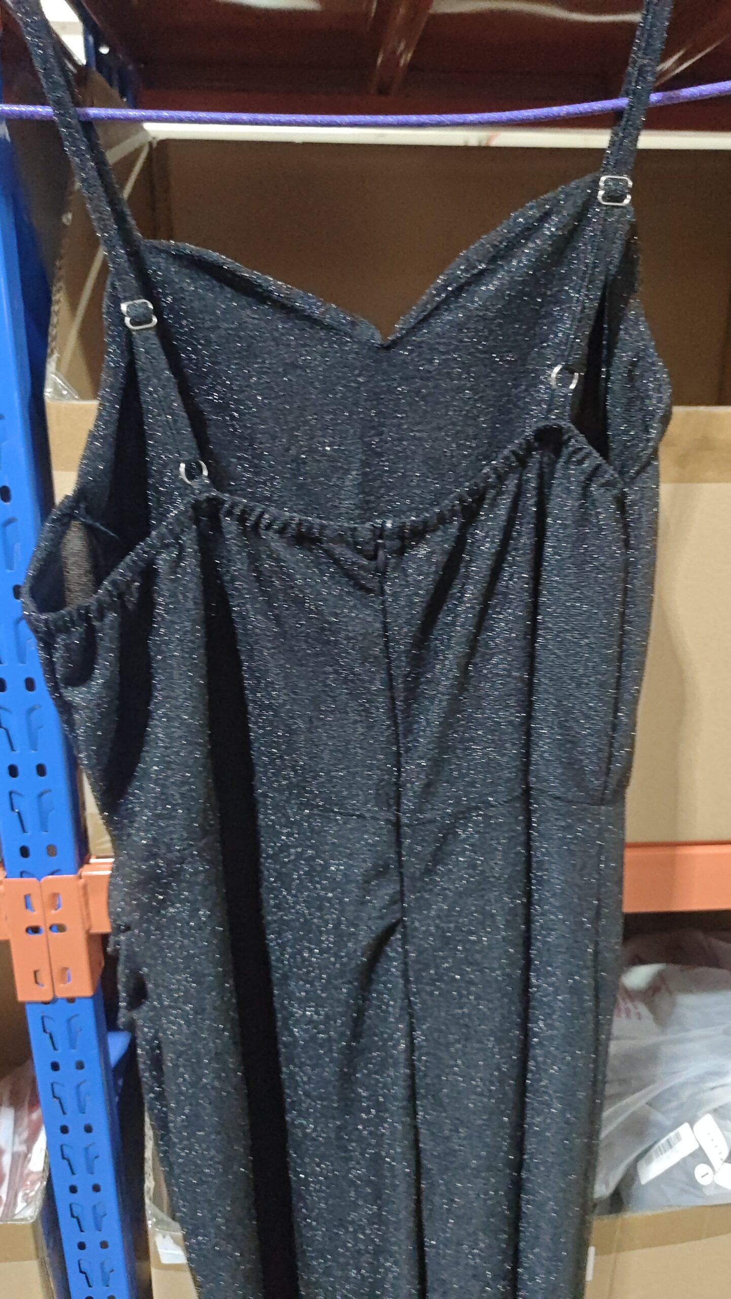 3086557b-68c9-4cf9-a825-1765a6c6a27f.jpg Sexy Split Suspender Dress Fashion Evening Party Slim V-neck Long Dresses Summer Clothing For Women Garments Apparel / Clothing - Image 4