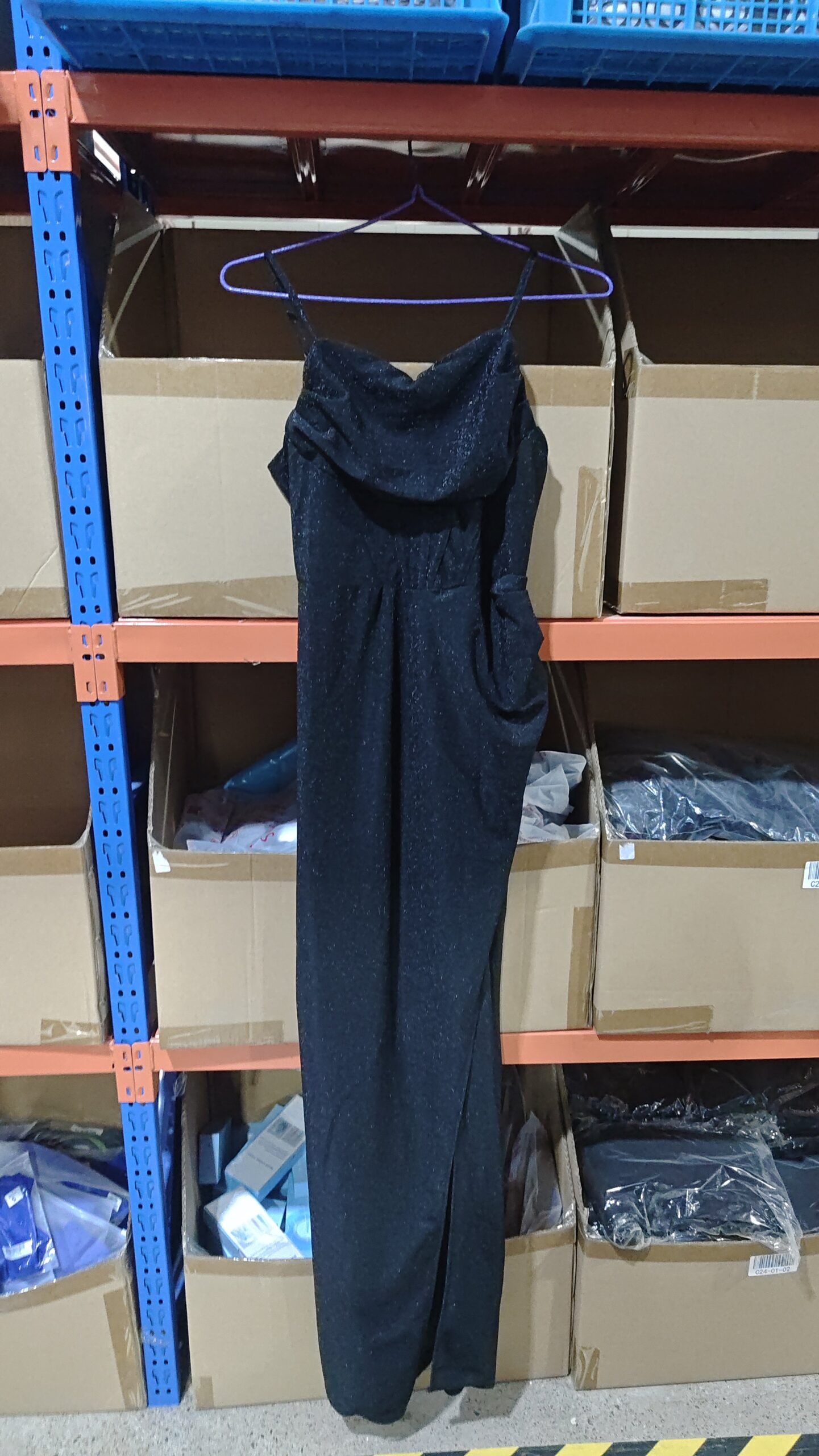 c26593ae-e21b-4f38-ad43-dcdd8bdbcb87.jpg Sexy Split Suspender Dress Fashion Evening Party Slim V-neck Long Dresses Summer Clothing For Women Garments Apparel / Clothing - Image 8