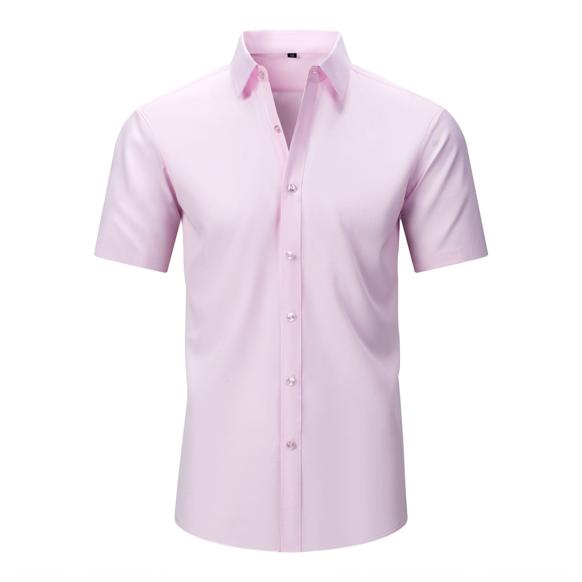 e975de44-6147-4e62-88a3-a1c6a3ce451c.jpg Mens Short-sleeve Stretchy Plus-size Lightweight Shirt Men's Attire Apparel / Clothing - Image 10